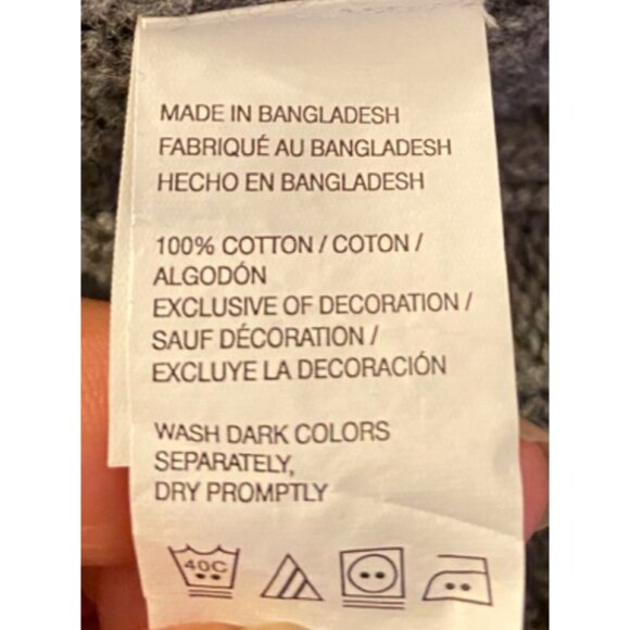 Izod Mens Cable Knit Sweater Crew Neck Olive Gray  XL - Picture 4 of 8